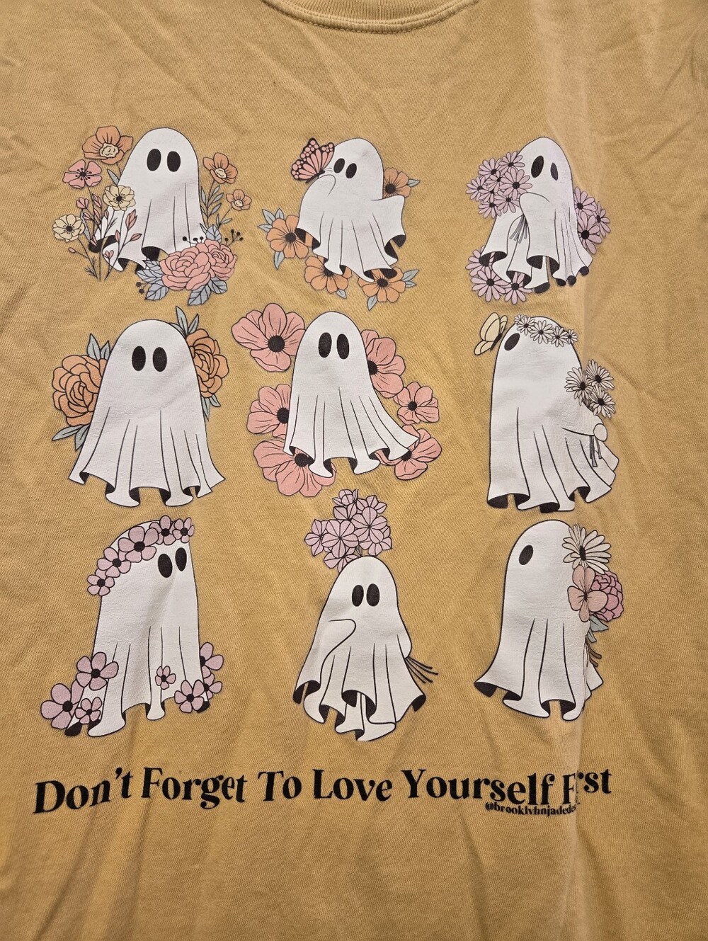 Floral Ghost Tee